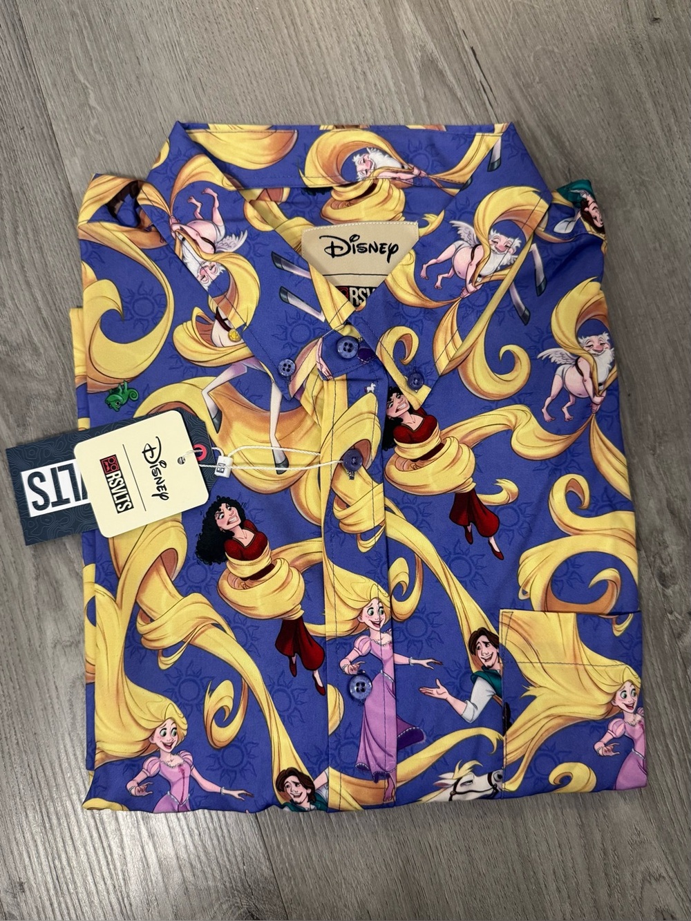 RSVLTS Disney D23 2026 Exclusive All Tangled Up Kunuflex Shirt 2XL